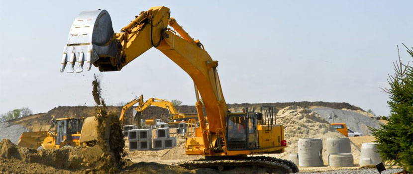 Commercial Construction Site Excavation